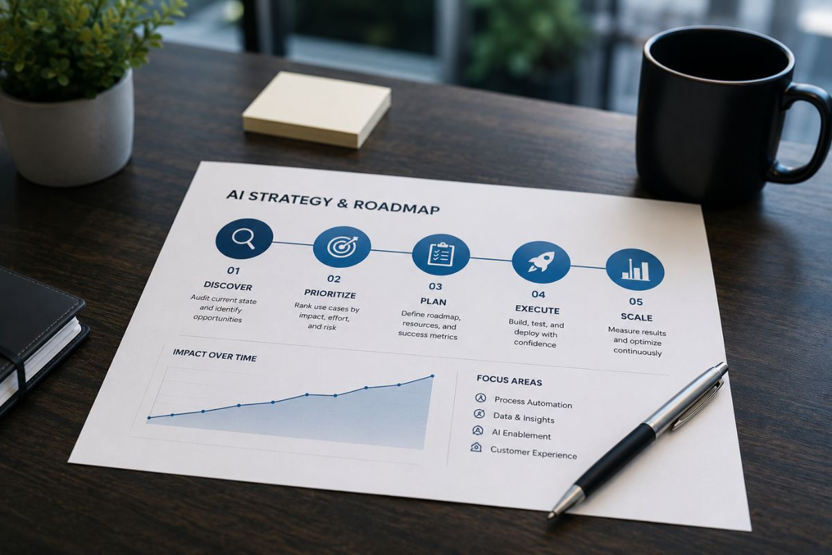 AI strategy and roadmap planning