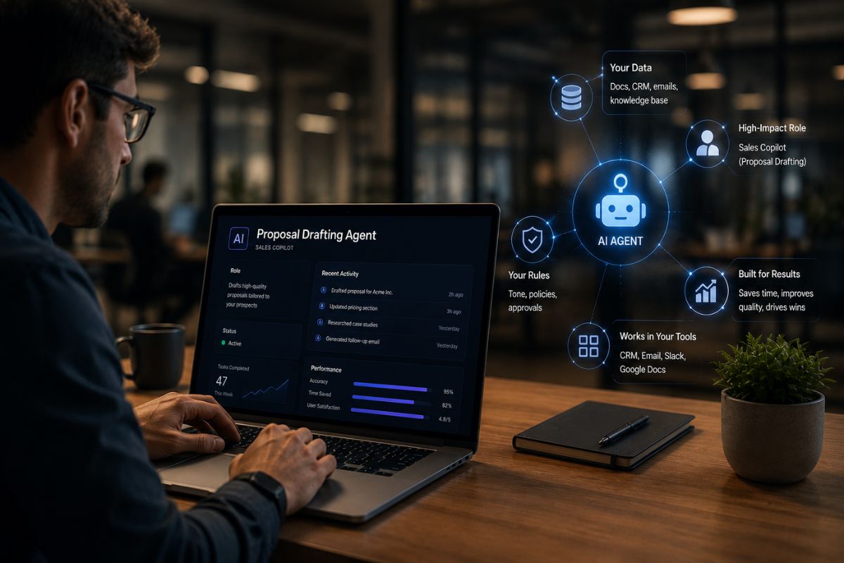 Custom AI agent built for one high-impact business role